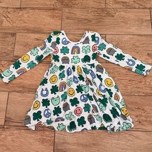 LITTLE SLEEPIES DRESS: ST PATRICKS DAY (Size 3T)